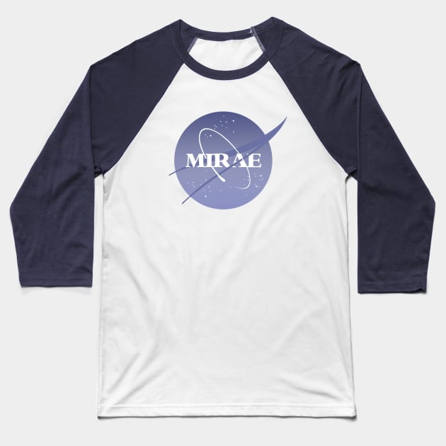 MIRAE (NASA) Baseball T-Shirt by lovelyday